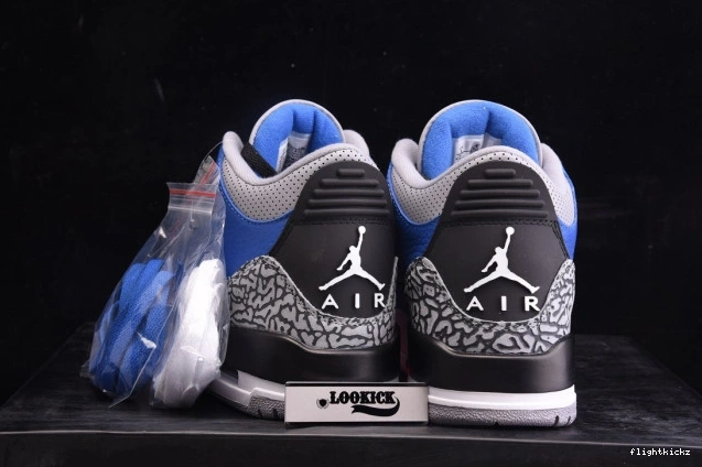 CT8532 Air Jordan 'Varsity - 3 400 Royal' Retro 0911